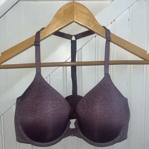 Victoria's Secret Racerback Semi Demi Lavender Bra